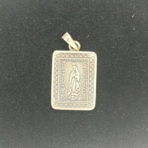 Sterling silver religious medal 925